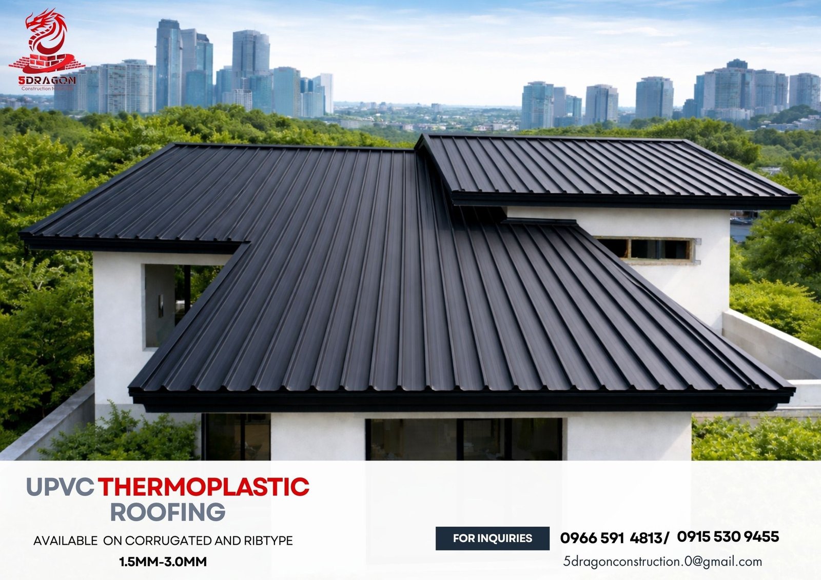 UPVC Thermoplastic Roofing